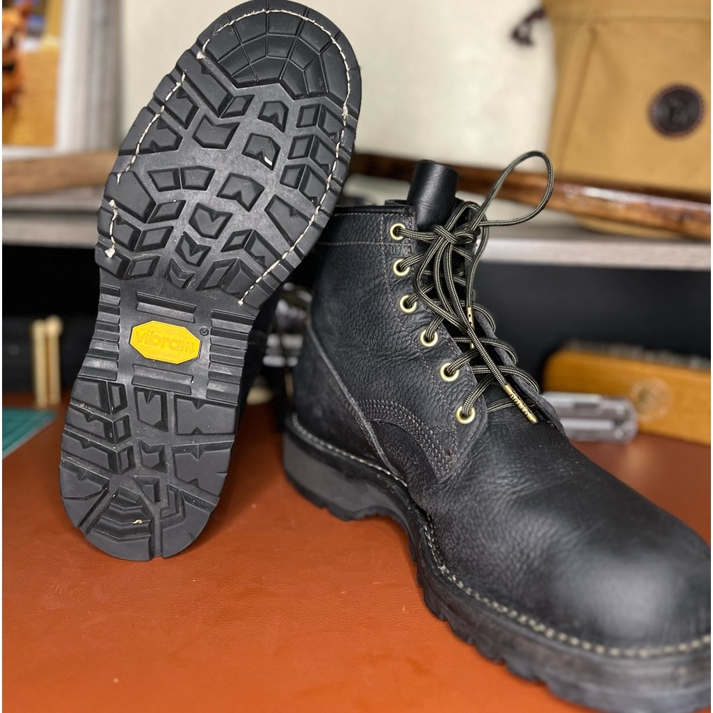 Viberg 36 Bobcat 6” Work Black Boots US 9.5D (UK 8 1/2)